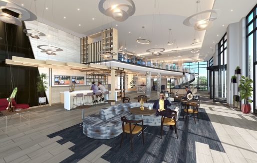 Vermella Union Lobby Rendering