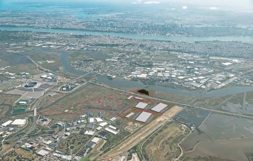 Kingsland Site Aerial