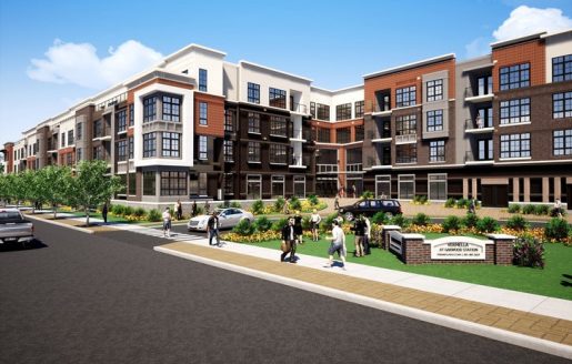Garwood Entrance Rendering